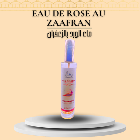 ماء الورد بالزعفران الحر