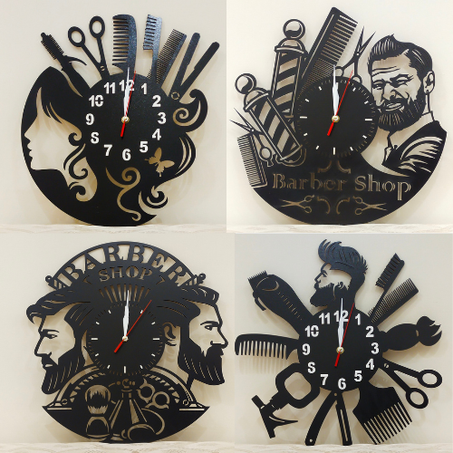 ساعات لصالونات الحلاقة