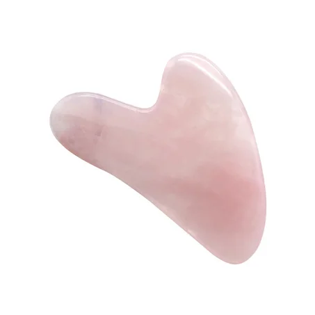 Quartz Rose Gua Sha أداة التدليك الصحي