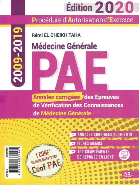 MÉDECINE GÉNÉRALE PAE