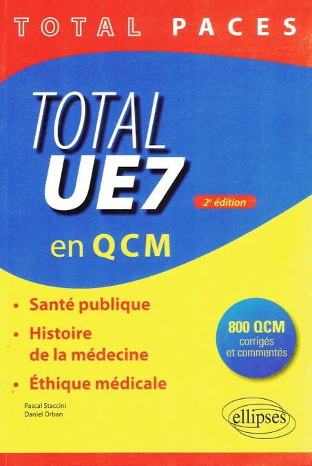 TOTAL  UE7 EN QCM