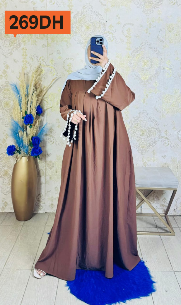 عباية الأميرة روزا ( تخفيض جوج قطع فقط 519 درهم )