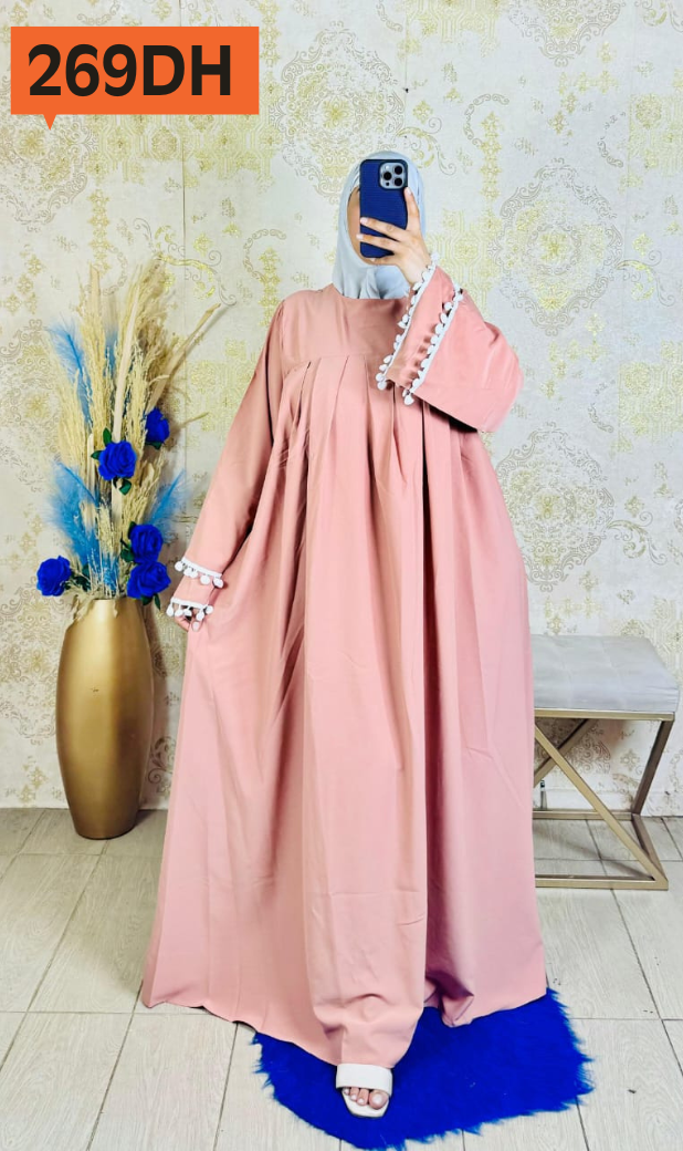 عباية الأميرة روزا ( تخفيض جوج قطع فقط 519 درهم )