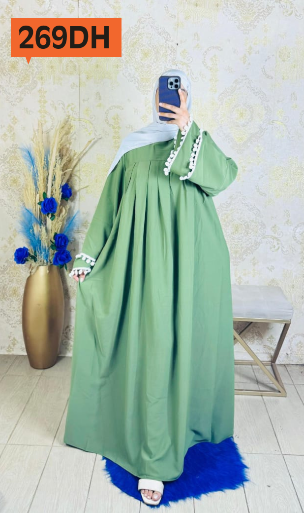 عباية الأميرة روزا ( تخفيض جوج قطع فقط 519 درهم )