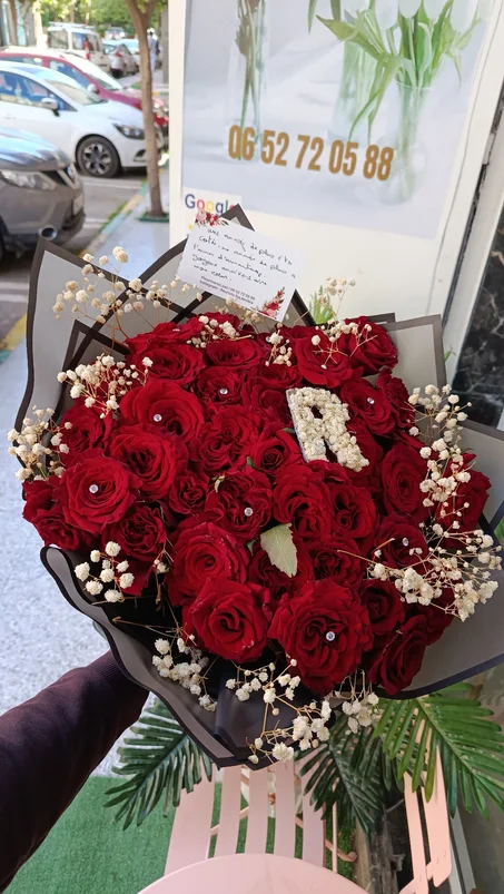 bouquet numreberg 40x