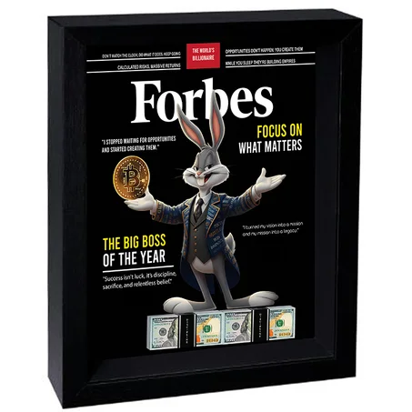 Forbes Icons: The Wealth Bunny (Big Size)