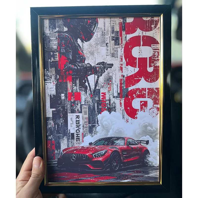 Mercedes GT3 Poster