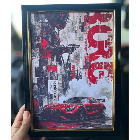 Mercedes GT3 Poster
