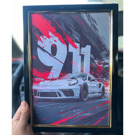Porsche 911 GT3 RS Poster