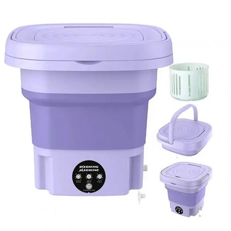 الغسالة المحمولة القابلة للطي