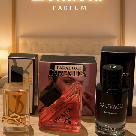 “Luxury Perfume Gift Set – Dior x YSL x Prada”