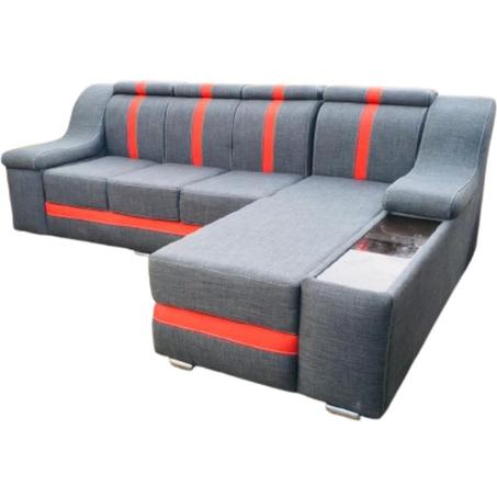 Salon canape en forme L tres confortable