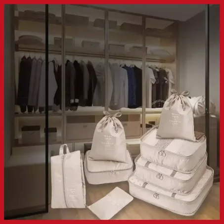 منظّم شنطة السفر (  8 قطع )