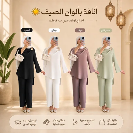 طقم لمسة الأناقة