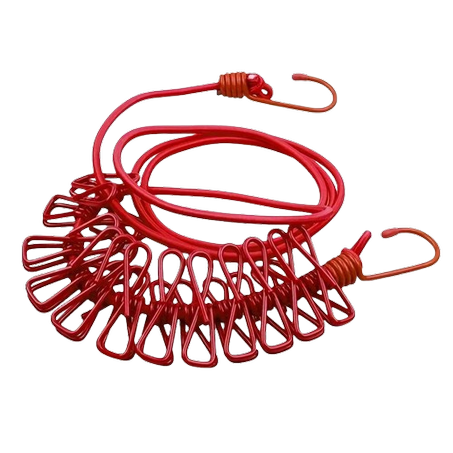 حبل الغسيل المطاطي