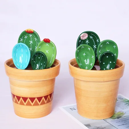 Ceramic  Spoon Cactus Scale Spoon Baking