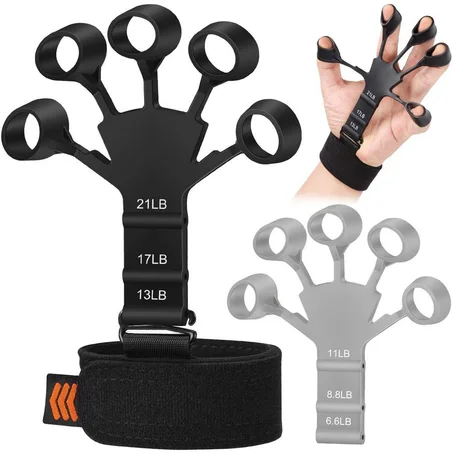 Finger Gripper Strength Trainer Silicone Hand Yoga