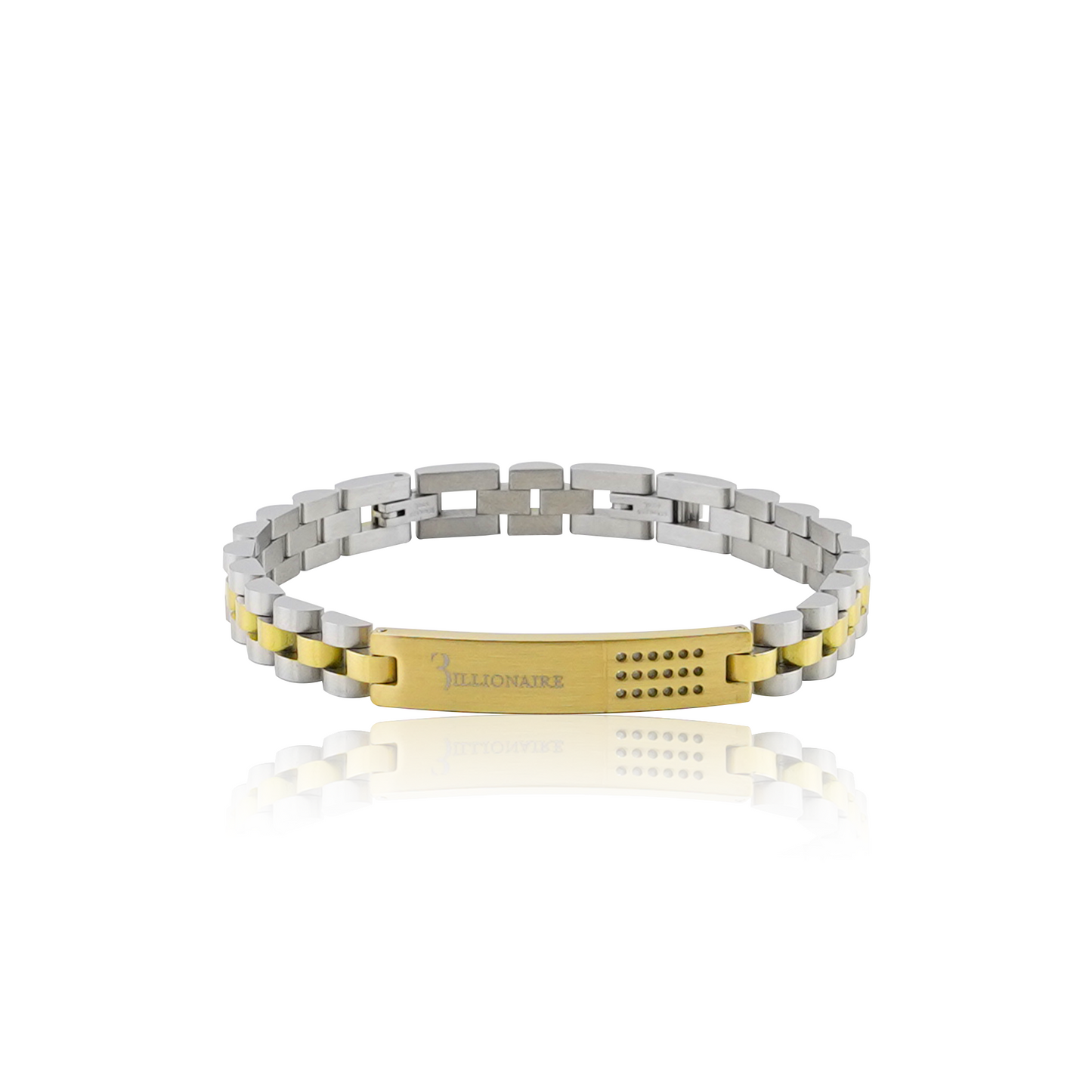 gourmette de precision billionaire en acier