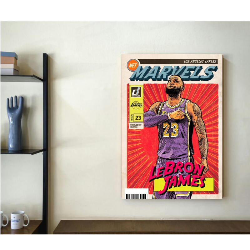 Poster aimanté Lebron James