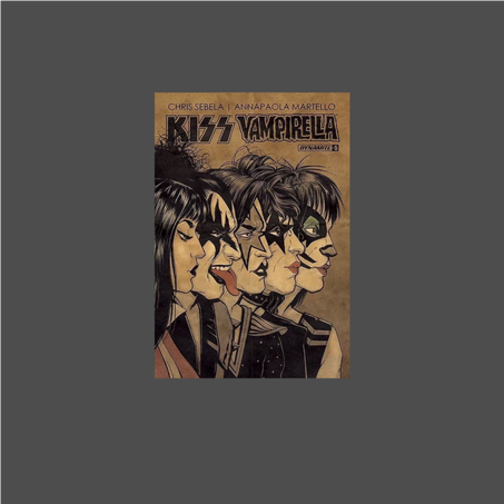 Poster aimanté Kiss
