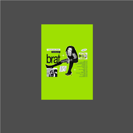 Poster aimanté Bratt