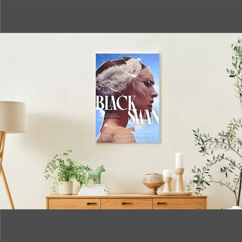 Poster aimanté Black Swan