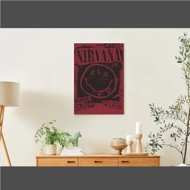 Poster aimanté Nirvana