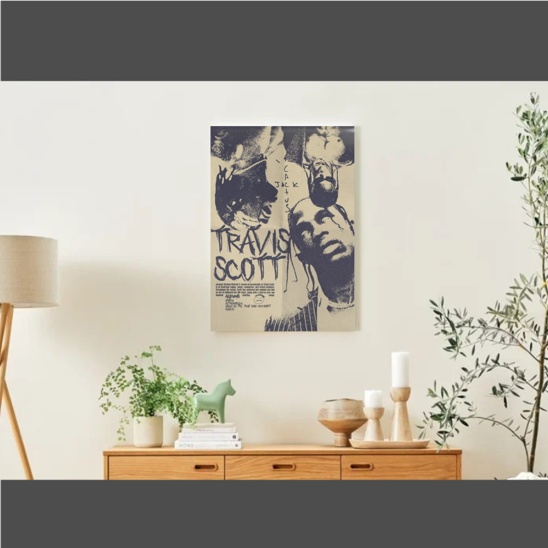 Poster aimanté Travis Scott