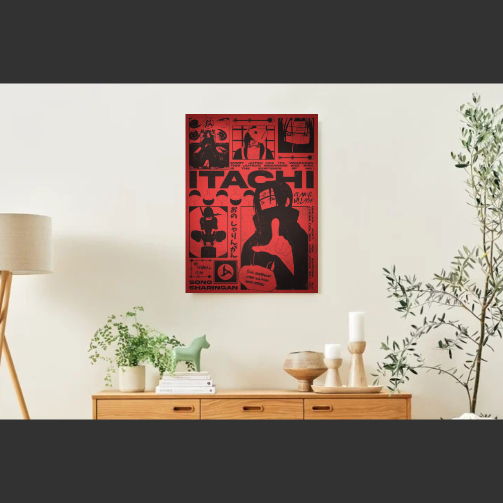 Poster aimanté Itachi Uchiha Pinup