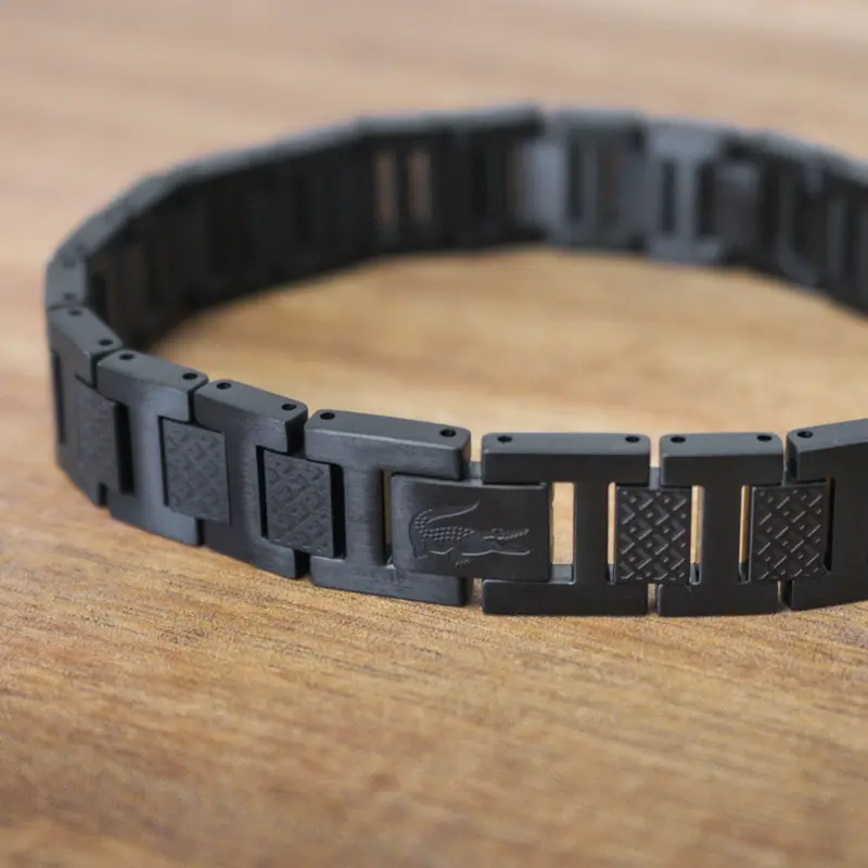 Bracelet lacoste en acier
