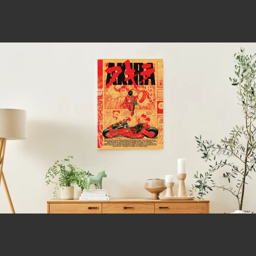 Poster aimanté Akira Pinup