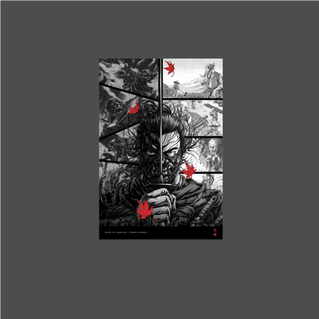 Poster aimanté Ghost Of Tsushima
