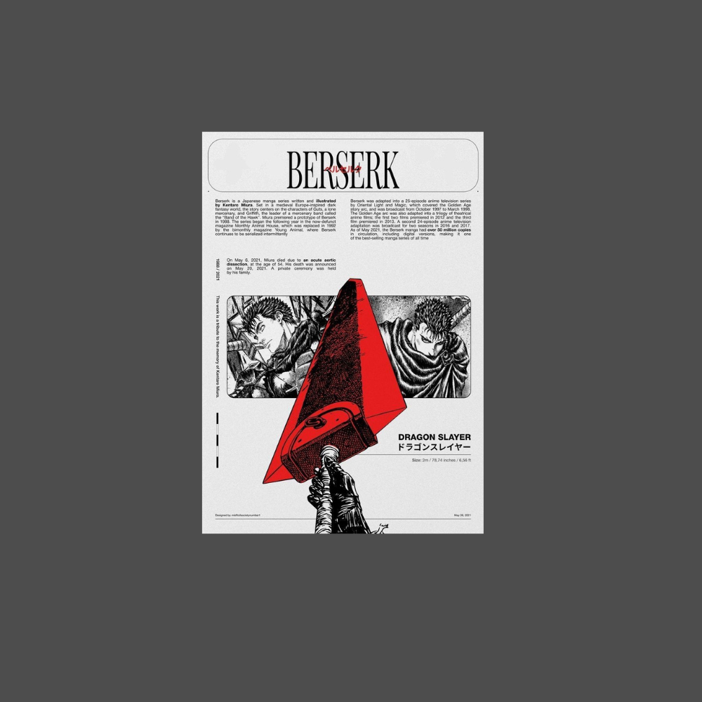 Poster aimanté Berserk