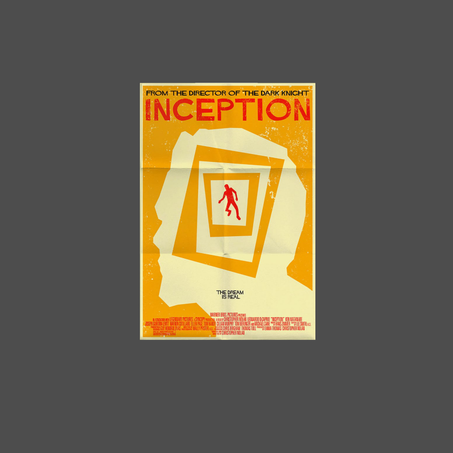 Poster aimanté Inception
