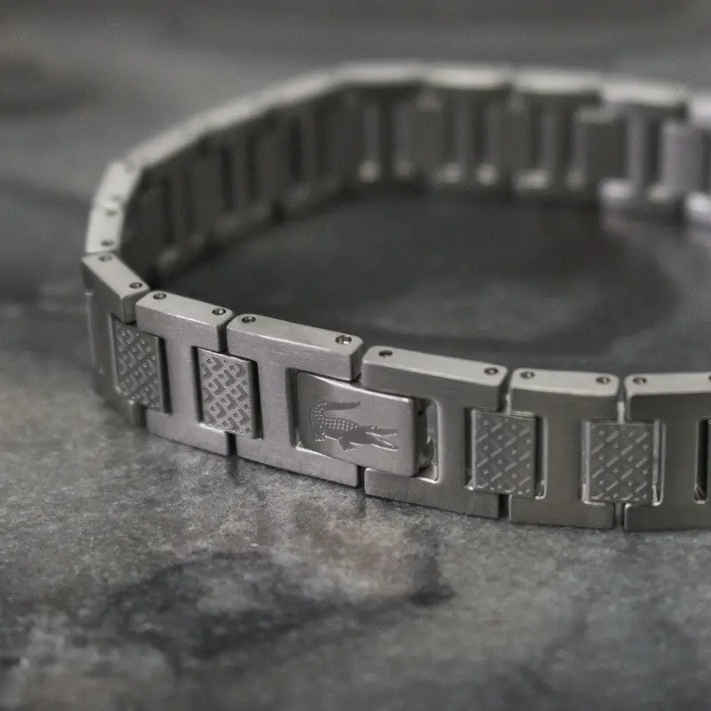 Bracelet lacoste en acier