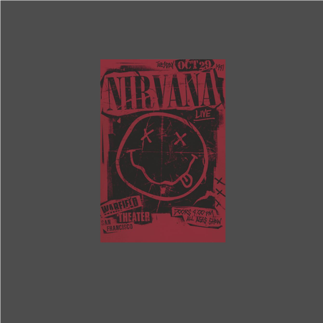 Poster aimanté Nirvana