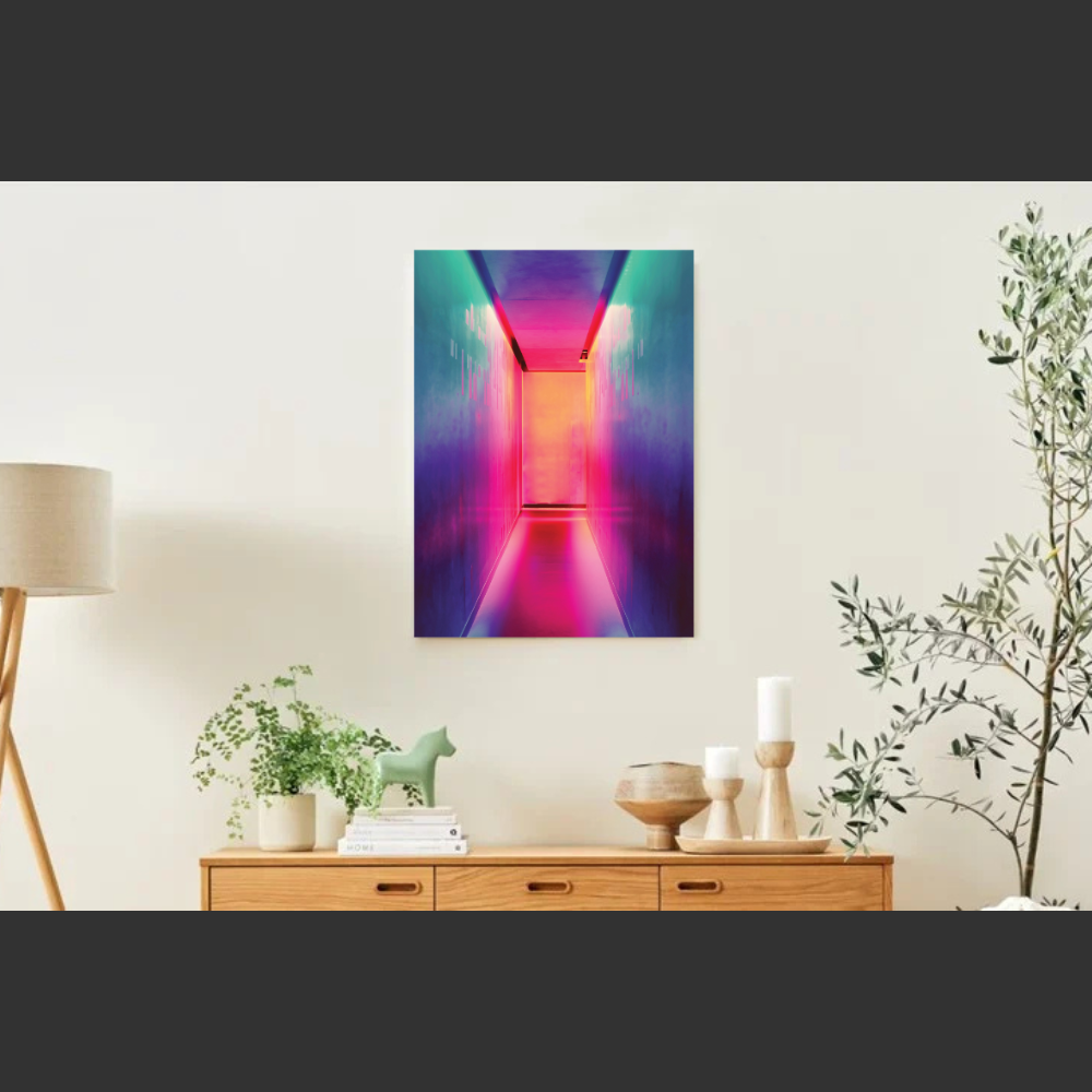 Poster aimanté Neon Door