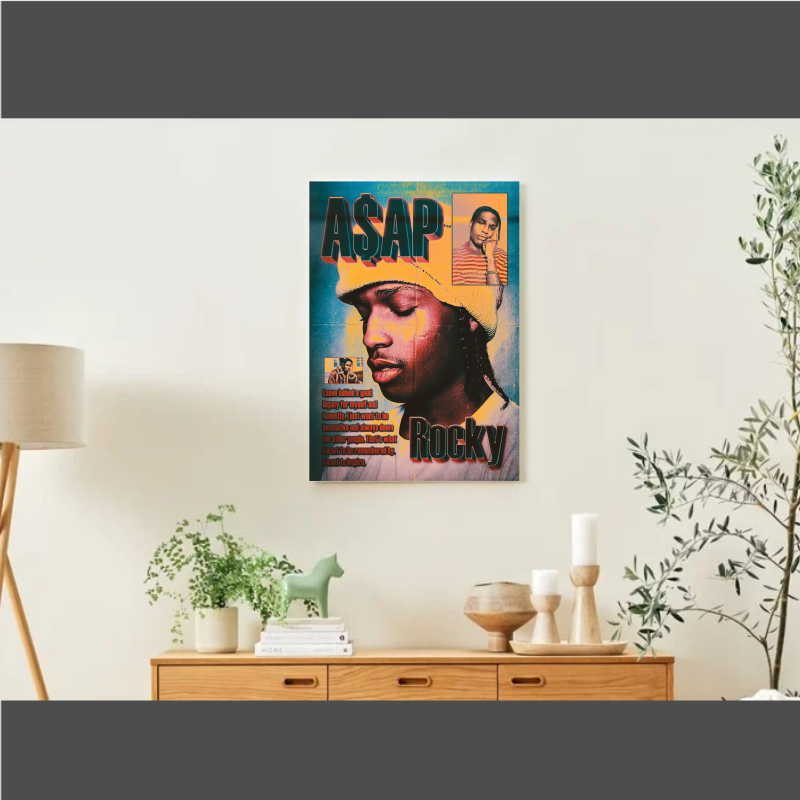 Poster aimanté ASAP Rocky