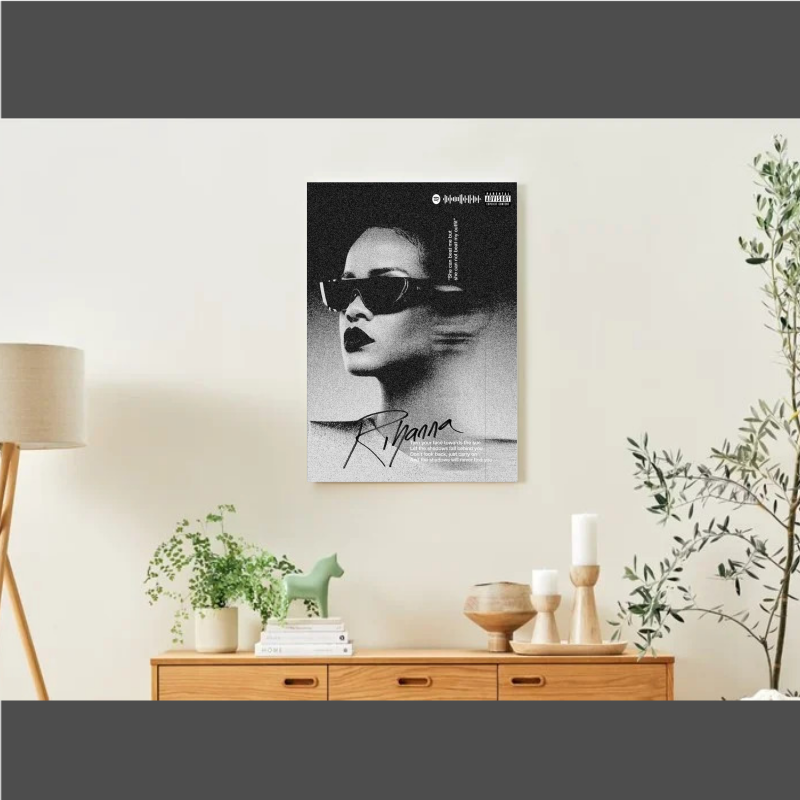 Poster aimanté Rihanna
