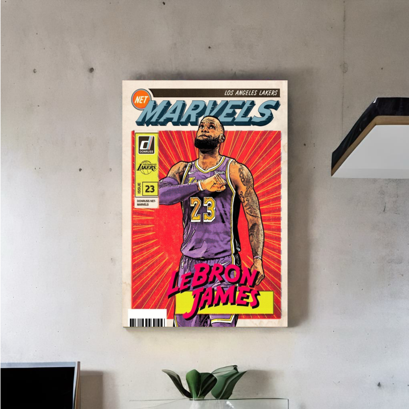 Poster aimanté Lebron James
