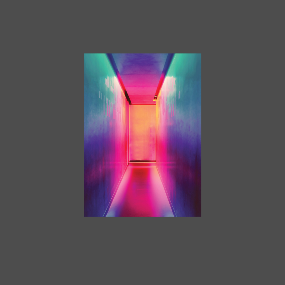 Poster aimanté Neon Door