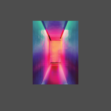 Poster aimanté Neon Door