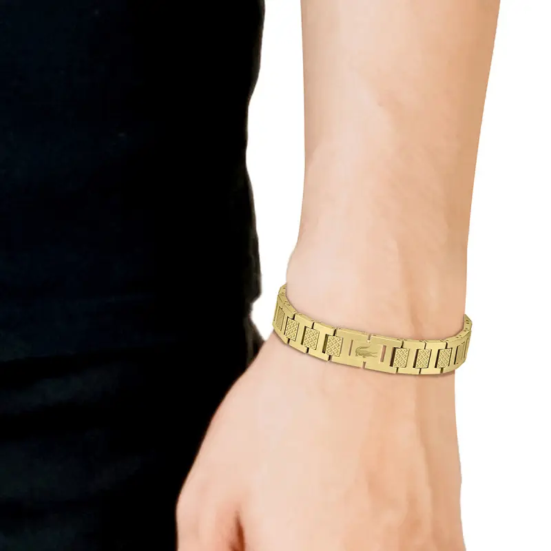 Bracelet lacoste en acier