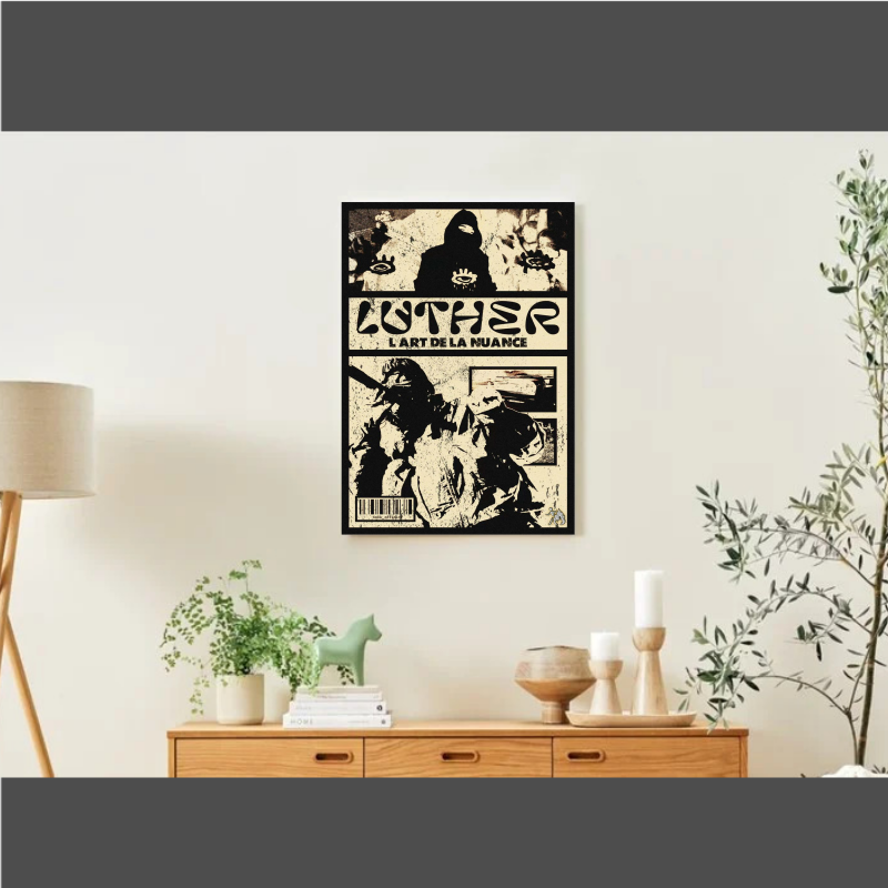Poster aimanté Luther