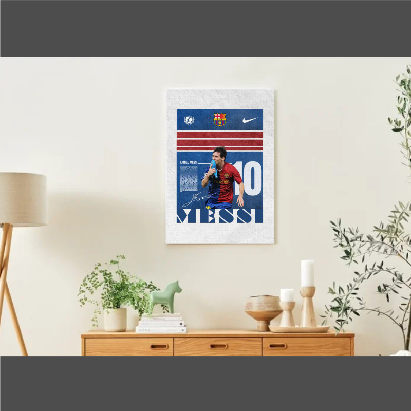 Poster aimanté Lionel Messi 10