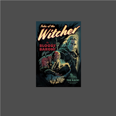 Poster aimanté The Witcher