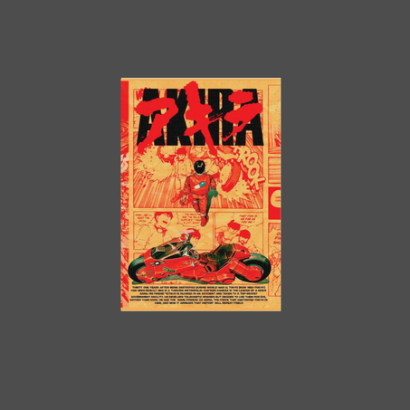 Poster aimanté Akira Pinup