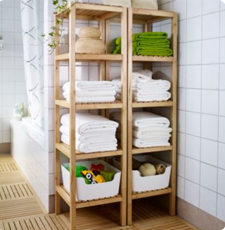 Étagère salle de bain