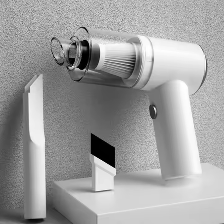 مكنسة كهربائية محمولة 2 في 1 للشحن USB | صغيرة للمنزل والسيارة