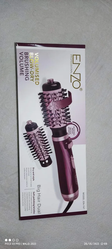 ENZO PROFESSIONAL. BIG HAIR DUAL. MODEL:EN-747